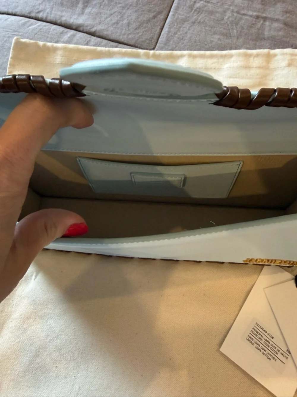 Jacquemus Le Bambino Long Strap (rare color and style) - Picture 10 of 11